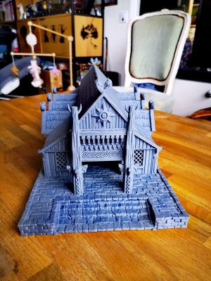 Grange modulaire - Décor Wargame
